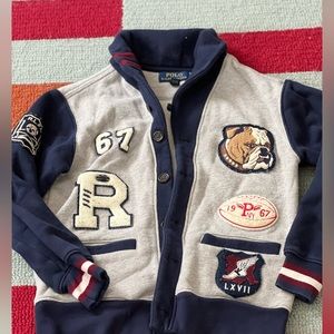 Gently used polo cardigan